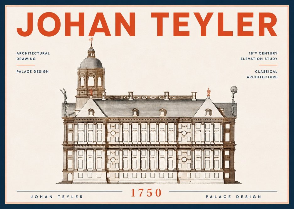 Johan Teyler Palace Design No6 - Affiche