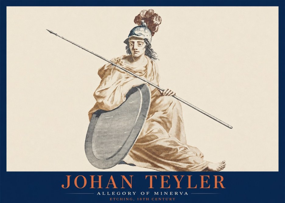 Johan Teyler Allegory of Minerva No2 - Affiche