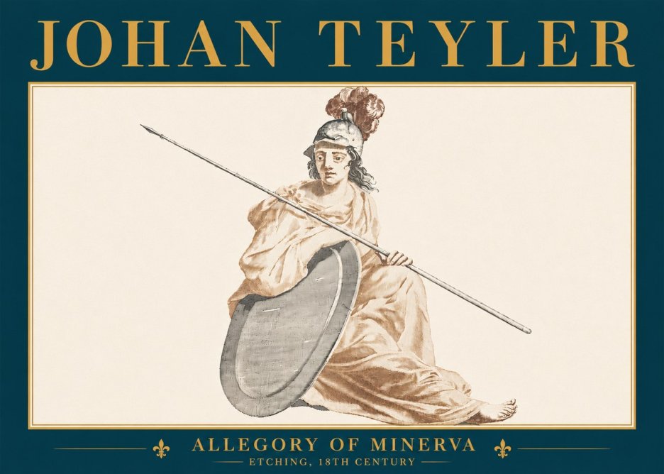 Johan Teyler Allegory of Minerva No6 - Affiche