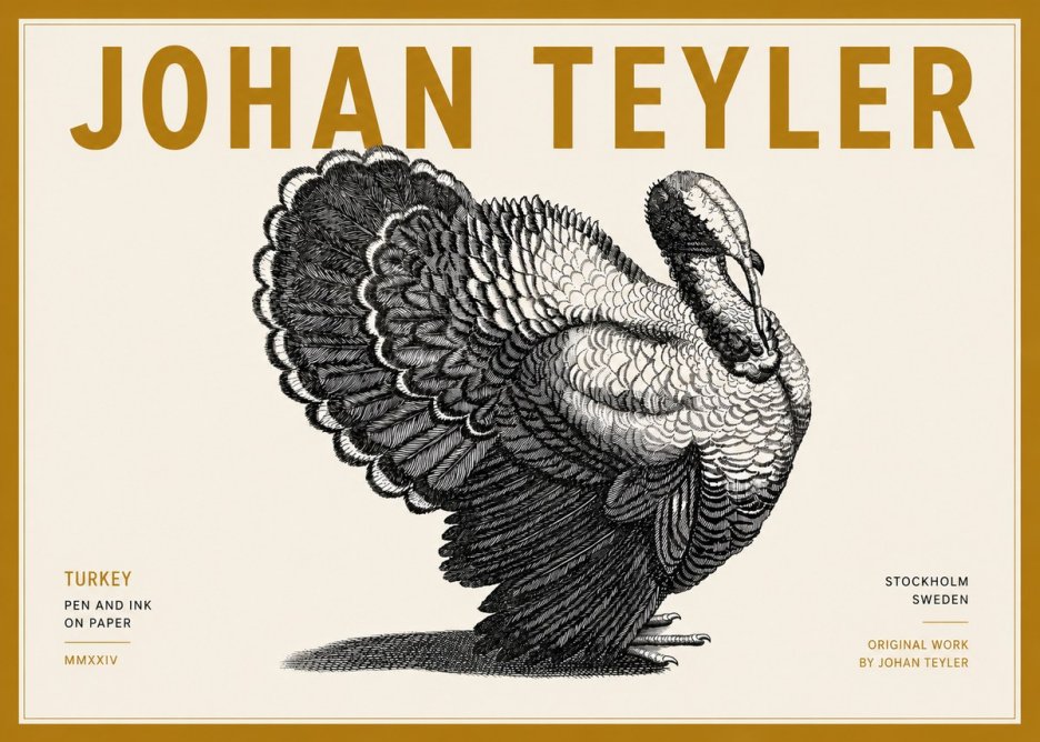 Johan Teyler Turkey No6 - Affiche