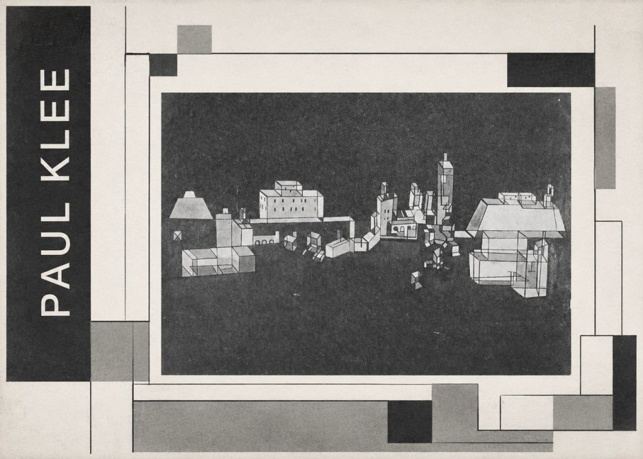 Paul Klee Architectural Forms No2 - Affiche