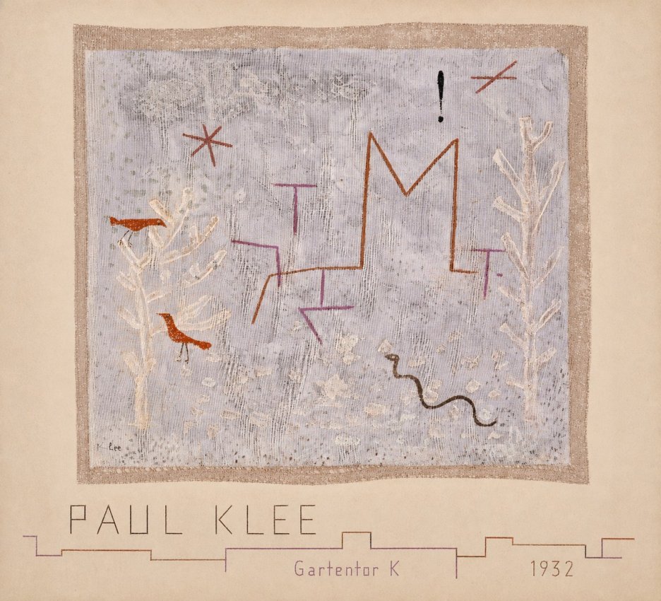 Paul Klee Gartentor K No4 - Affiche
