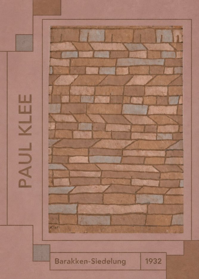 Paul Klee Barakken-siedelung No2 - Affiche