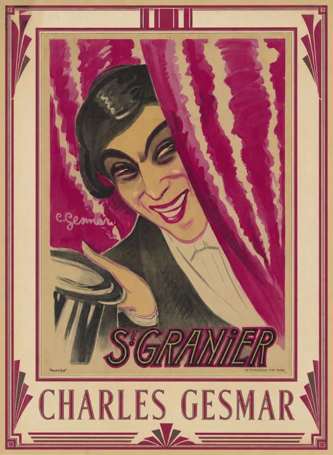 Charles Gesmar S! Granier I No1 - Affiche