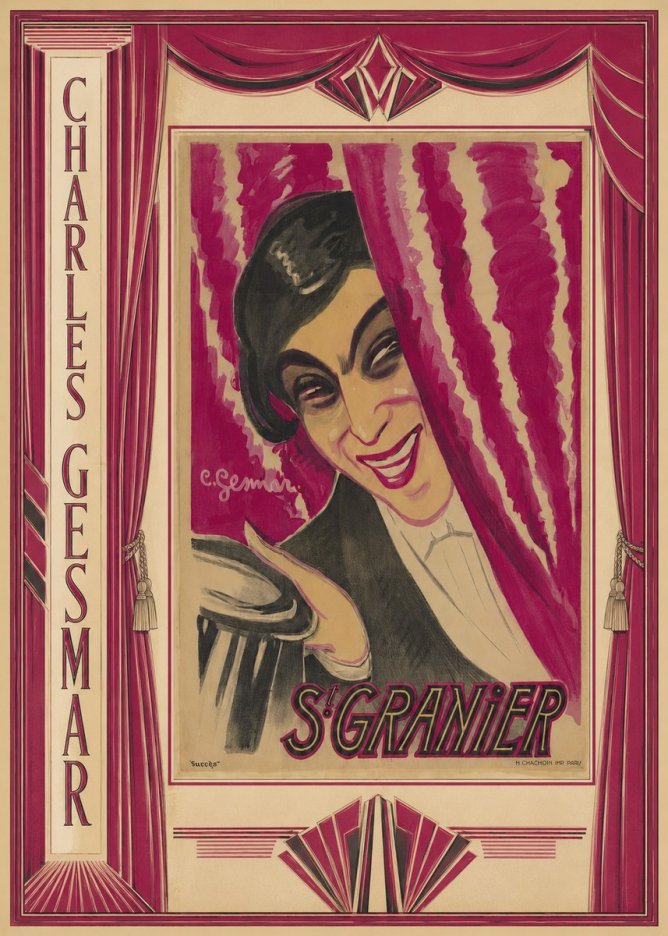 Charles Gesmar S! Granier I No4 - Affiche