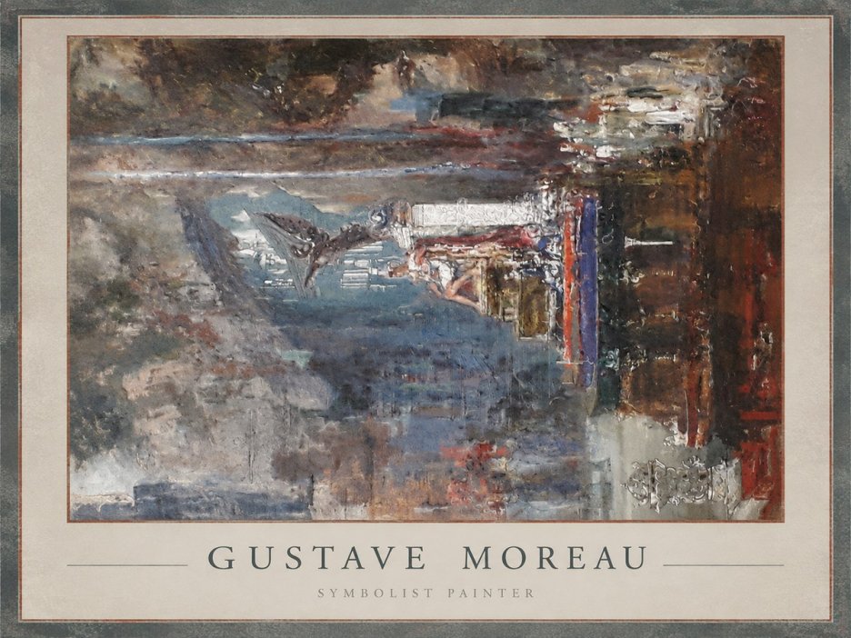Gustave Moreau Visionary Composition No1 - Affiche