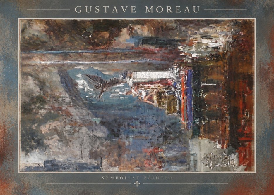 Gustave Moreau Visionary Composition No4 - Affiche