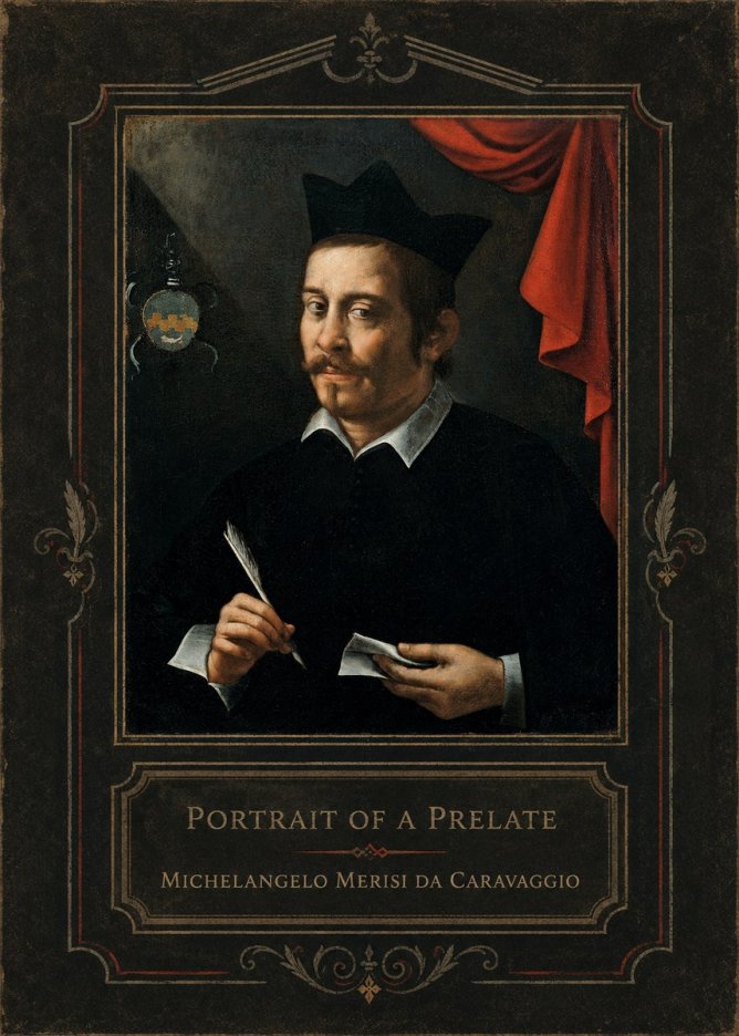 Michelangelo Merisi da Caravaggio Portrait of a Prelate No3 - Affiche