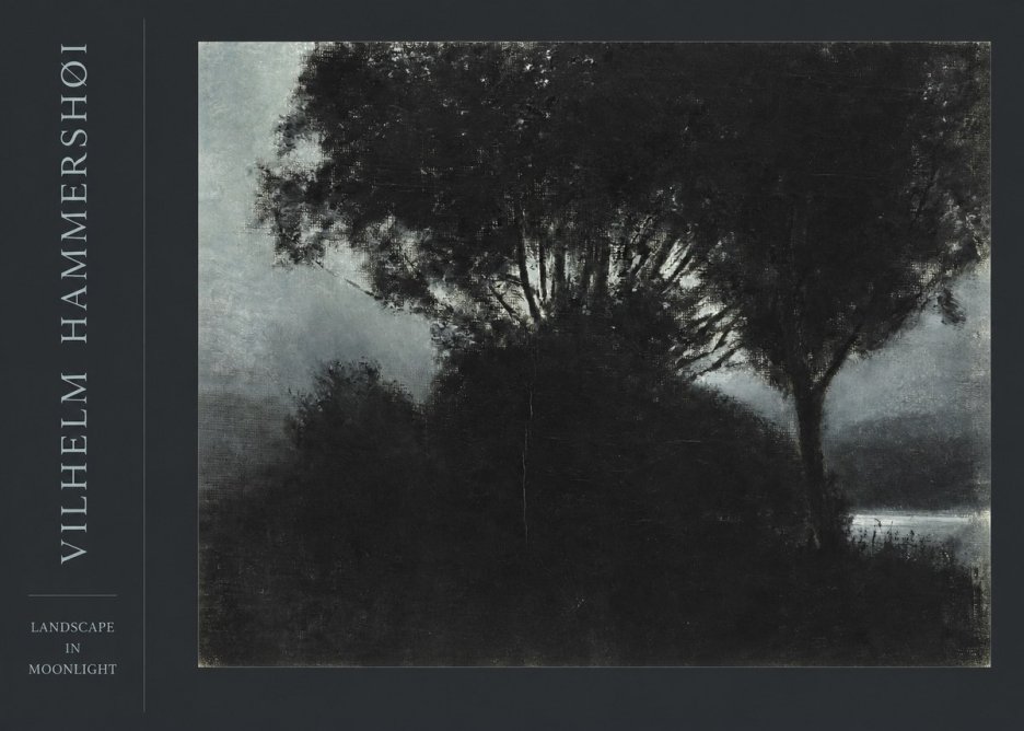Vilhelm Hammershøi Landscape in Moonlight No2 - Affiche