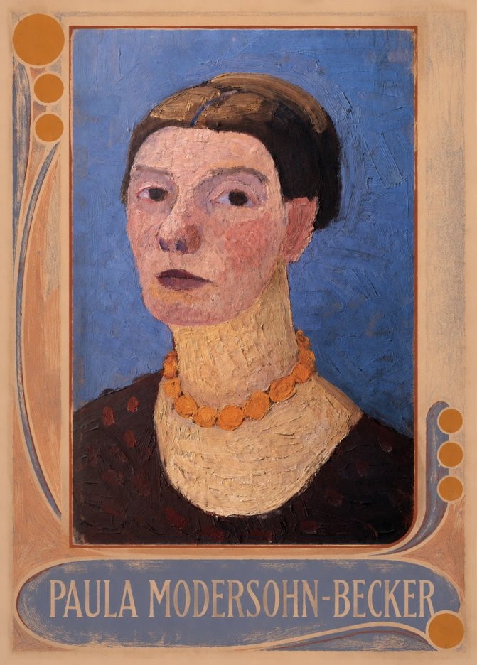 Paula Modersohn-Becker Self-portrait No3 - Affiche