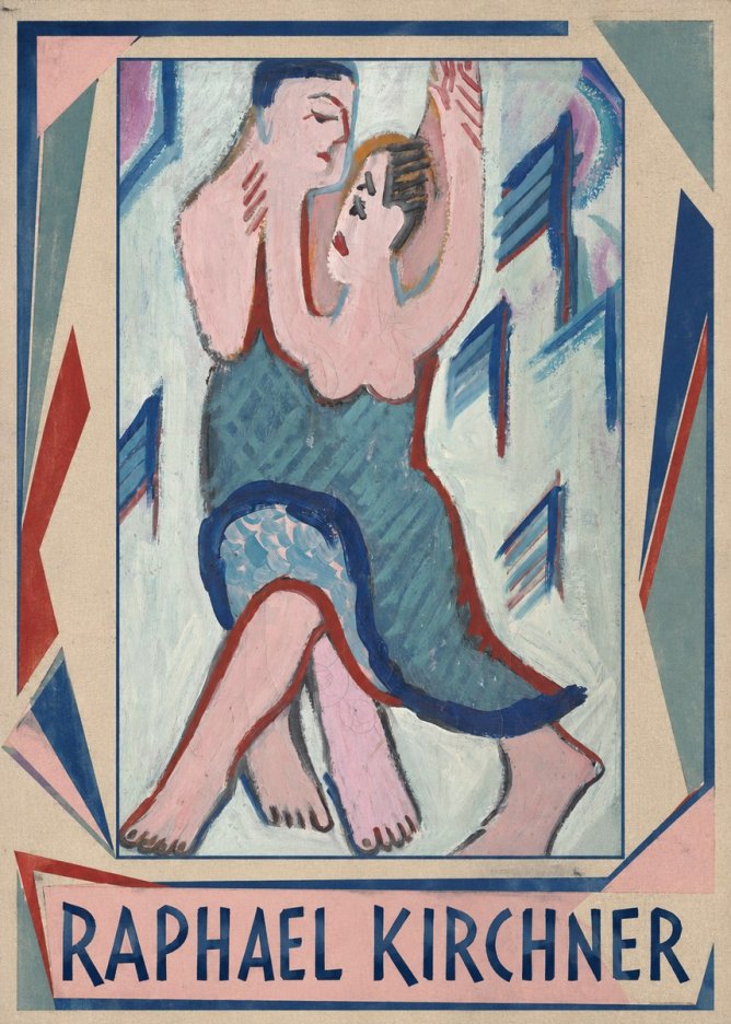 Raphael Kirchner The Dancers No1 - Affiche