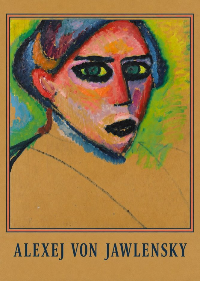 Alexej von Jawlensky Expressionist Head No2 - Affiche