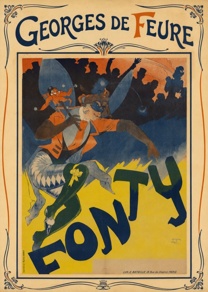 Georges de Feure Gonty No1 - Affiche