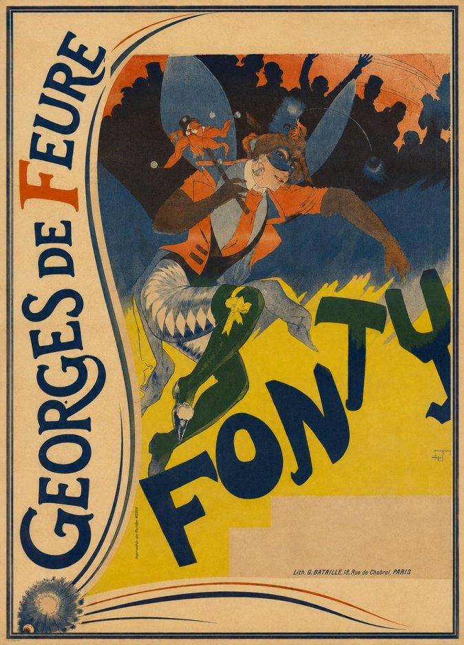 Georges de Feure Gonty No4 - Affiche