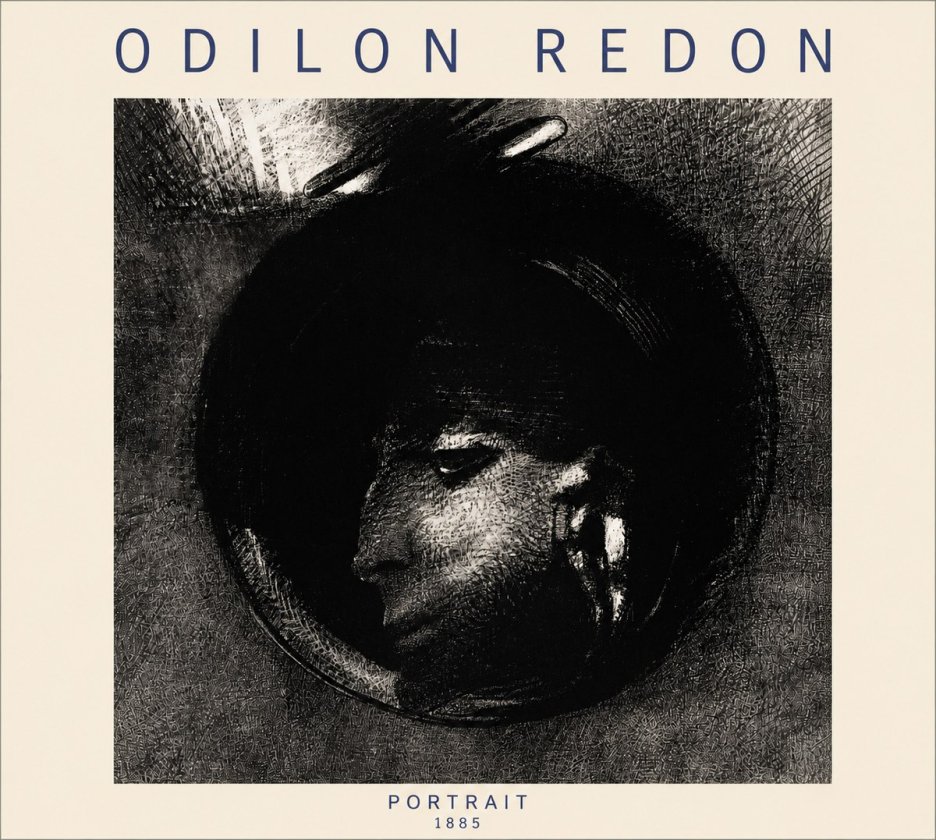 Odilon Redon Portrait No4 - Affiche