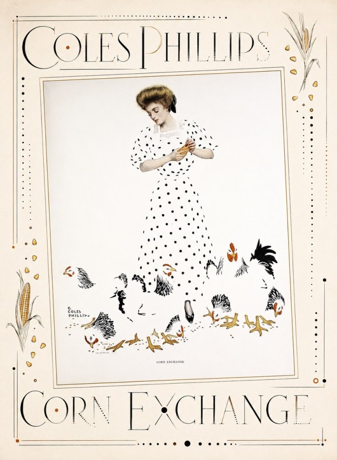 Coles Phillips Corn Exchange No5 - Affiche