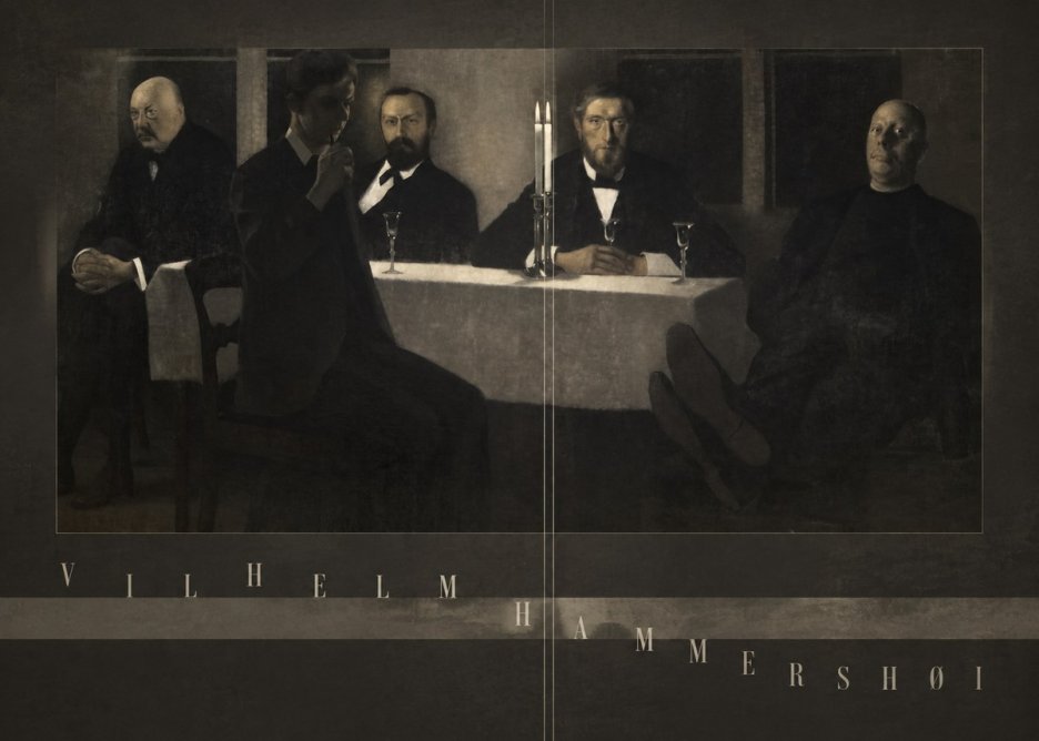 Vilhelm Hammershøi Five Portraits II No6 - Affiche