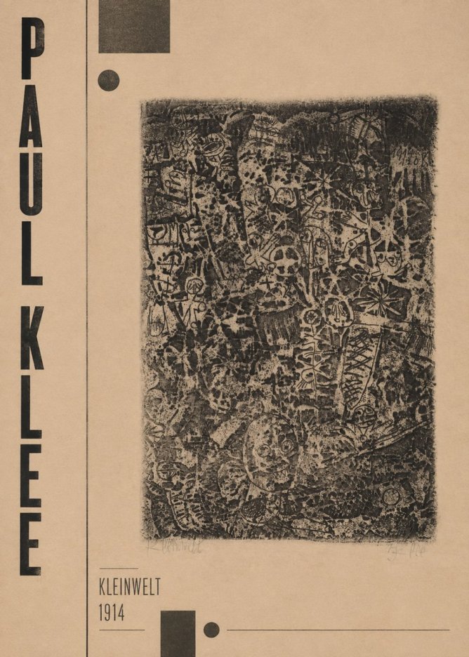 Paul Klee Kleinwelt No3 - Affiche