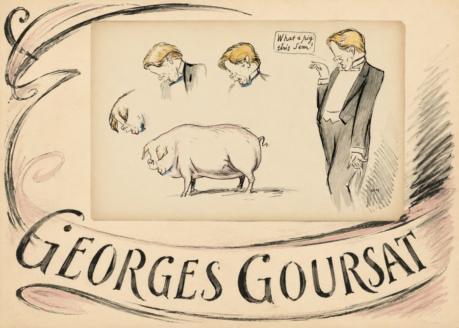 Georges Goursat Georges Goursat I No3 - Affiche