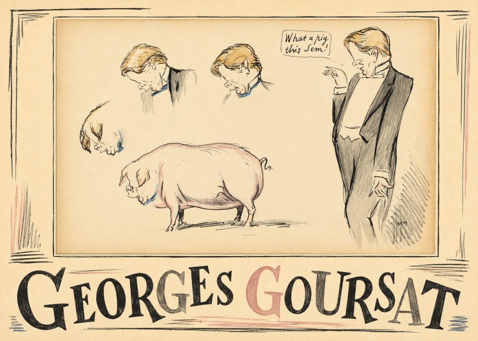 Georges Goursat Georges Goursat I No5 - Affiche