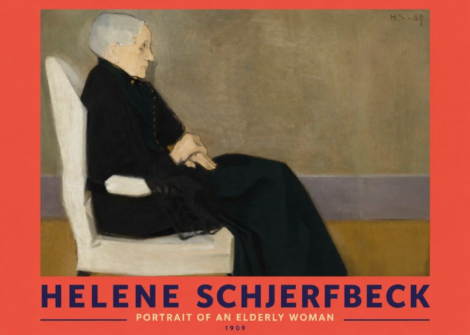Helene Schjerfbeck Portrait of an Elderly Woman No2 - Affiche