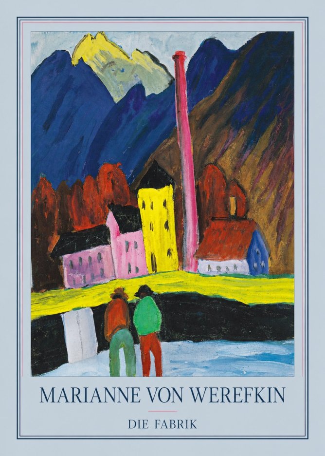 Marianne von Werefkin Die Fabrik No3 - Affiche