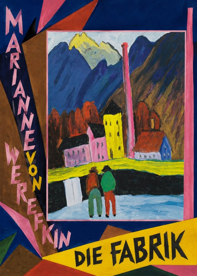 Marianne von Werefkin Die Fabrik No4 - Affiche