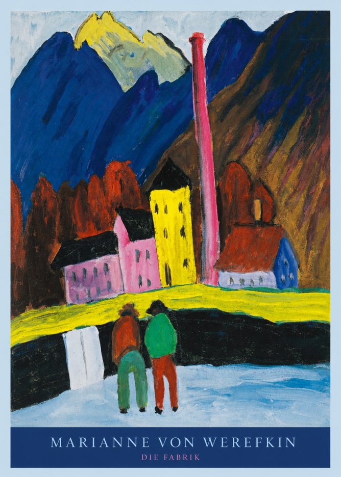 Marianne von Werefkin Die Fabrik No6 - Affiche
