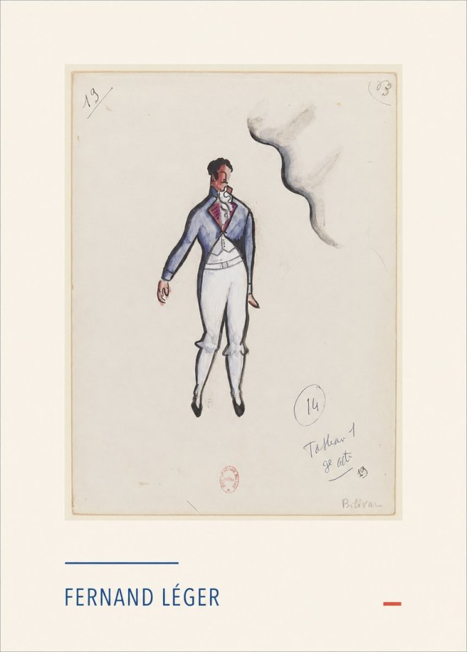 Fernand Léger Bolivar. Tableau 1 3E Acte No2 - Affiche