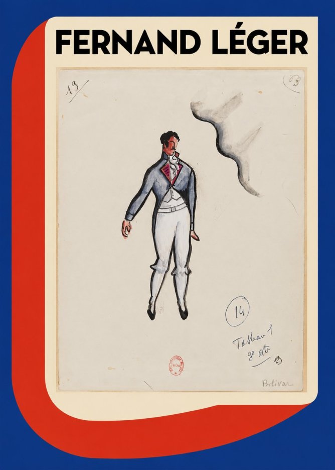Fernand Léger Bolivar. Tableau 1 3E Acte No6 - Affiche