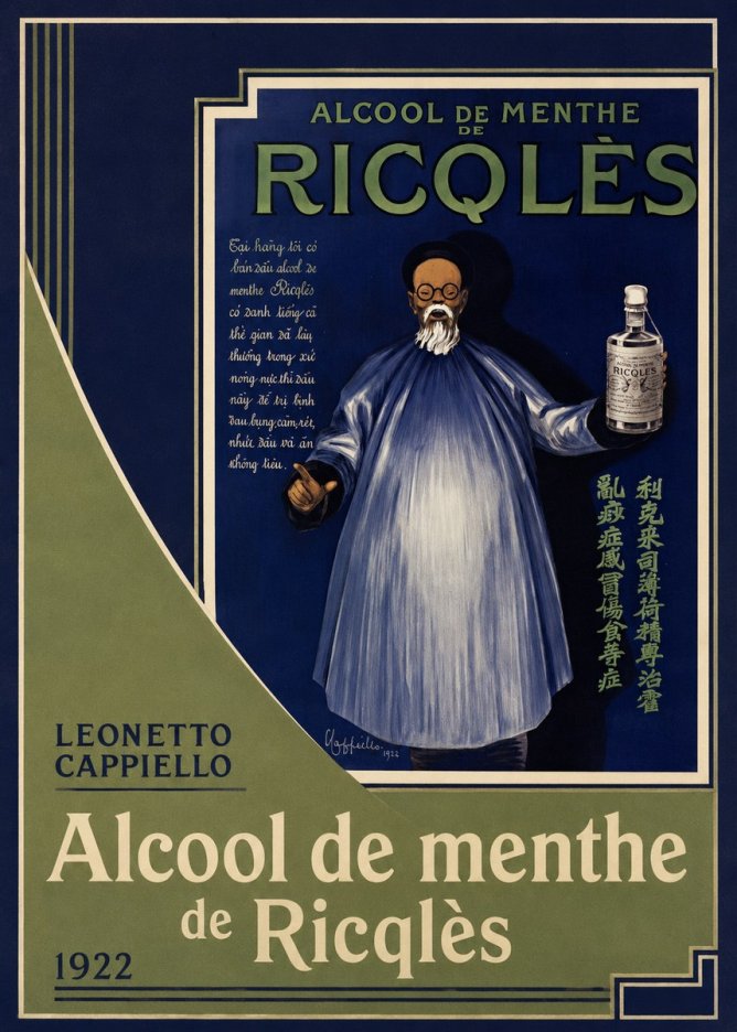Leonetto Cappiello Alcool De Menthe De Ricqlès II No2 - Affiche