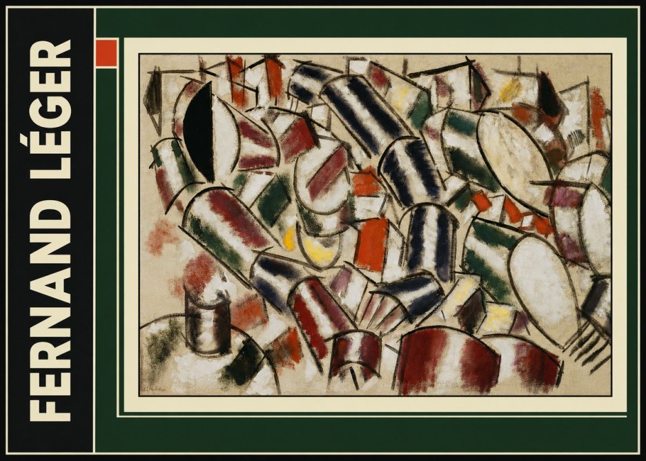 Fernand Léger Contraste De Formes No4 - Affiche