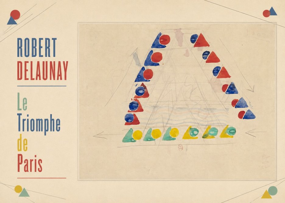 Robert Delaunay Le Triomphe De Paris II No3 - Affiche