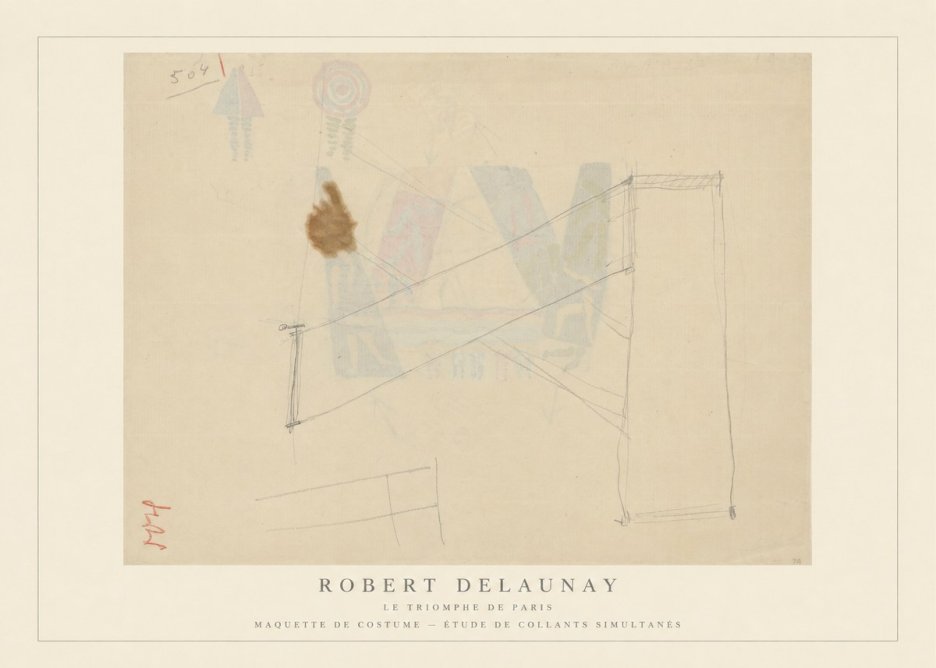 Robert Delaunay Le Triomphe De Paris III No4 - Affiche