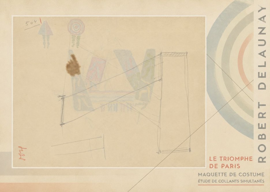 Robert Delaunay Le Triomphe De Paris III No5 - Affiche