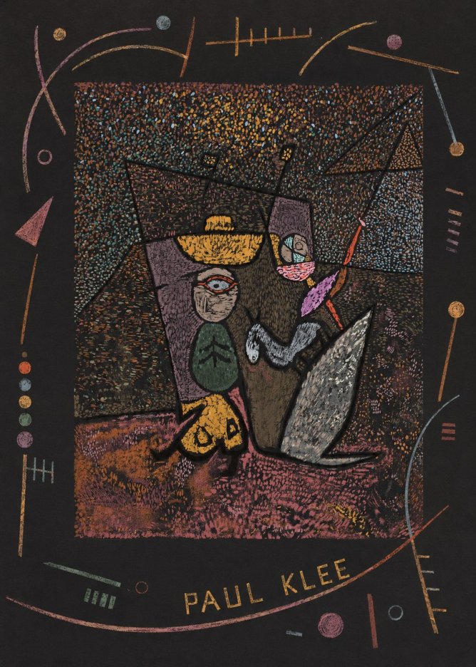Paul Klee Man, Beast and Plant No4 - Affiche