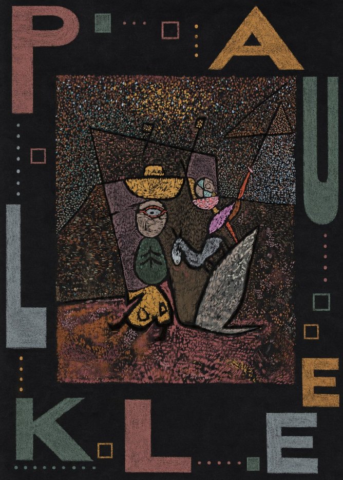 Paul Klee Man, Beast and Plant No5 - Affiche
