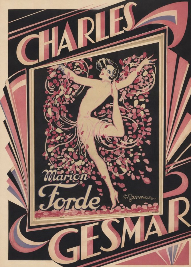 Charles Gesmar Marion Forde II No6 - Affiche