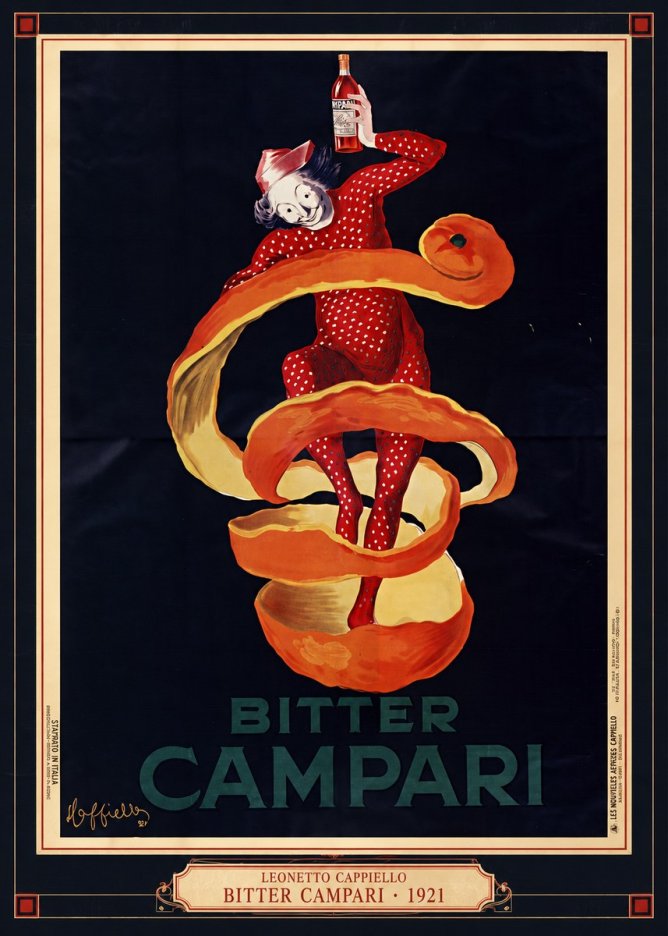 Leonetto Cappiello Bitter Campari I No1 - Affiche