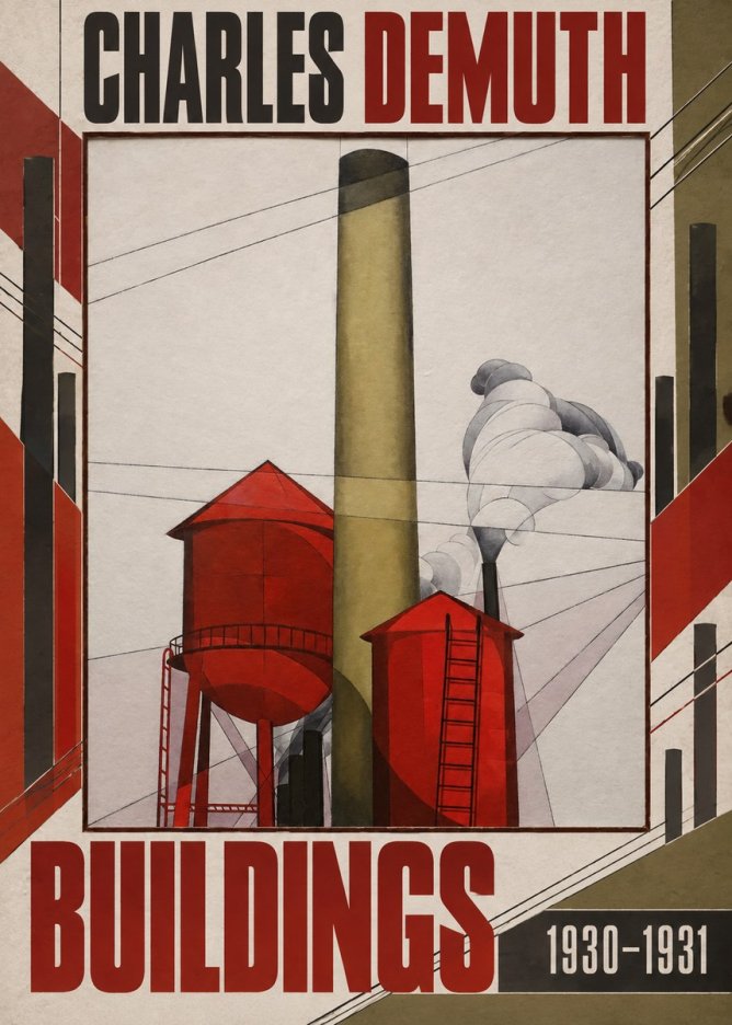 Charles Demuth Buildings No4 - Affiche