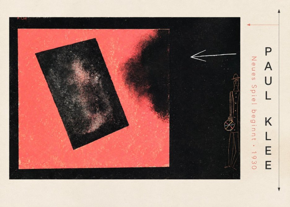 Paul Klee Neues Spiel Beginnt No2 - Affiche