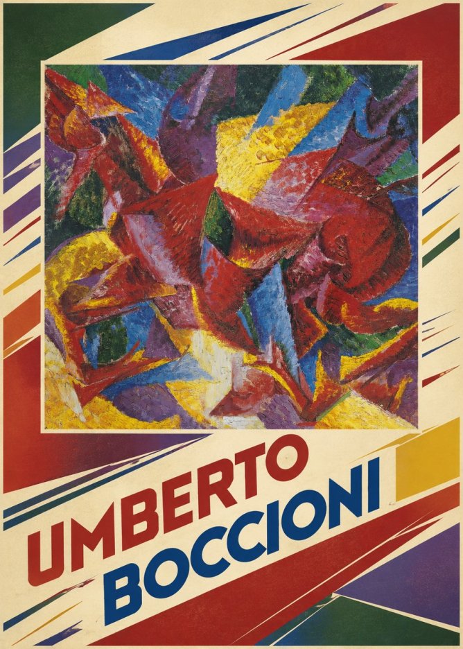 Umberto Boccioni Umberto Boccioni I No2 - Affiche
