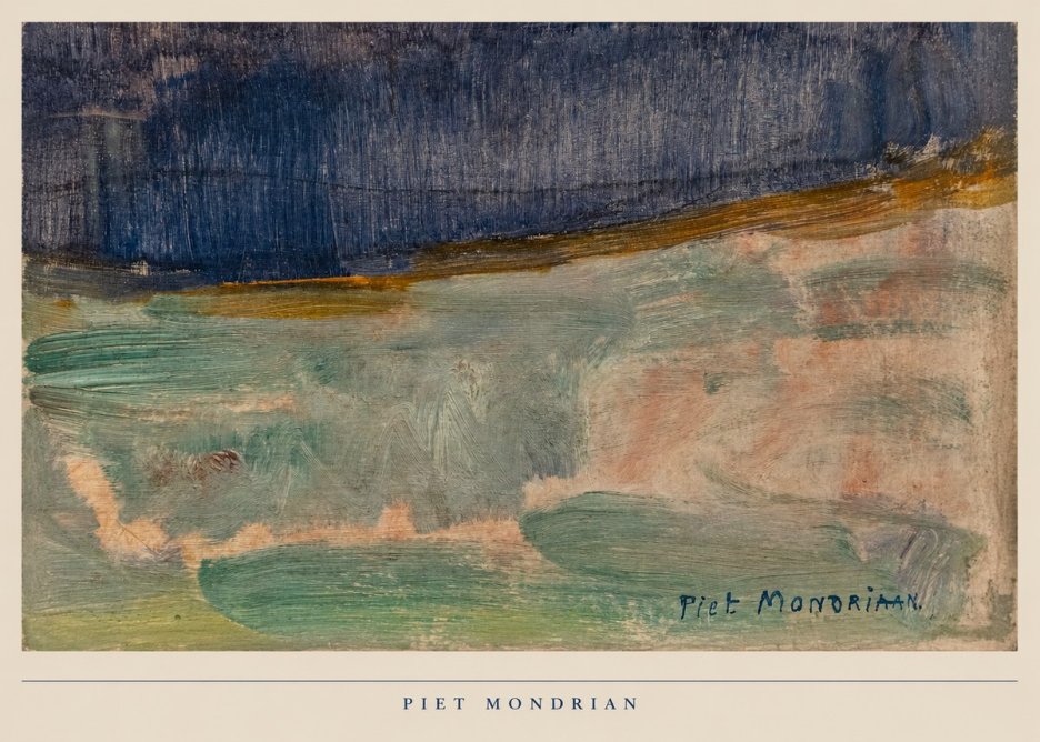 Piet Mondrian Piet Mondrian No6 - Affiche
