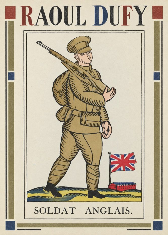 Raoul Dufy Soldat Anglais. No1 - Affiche