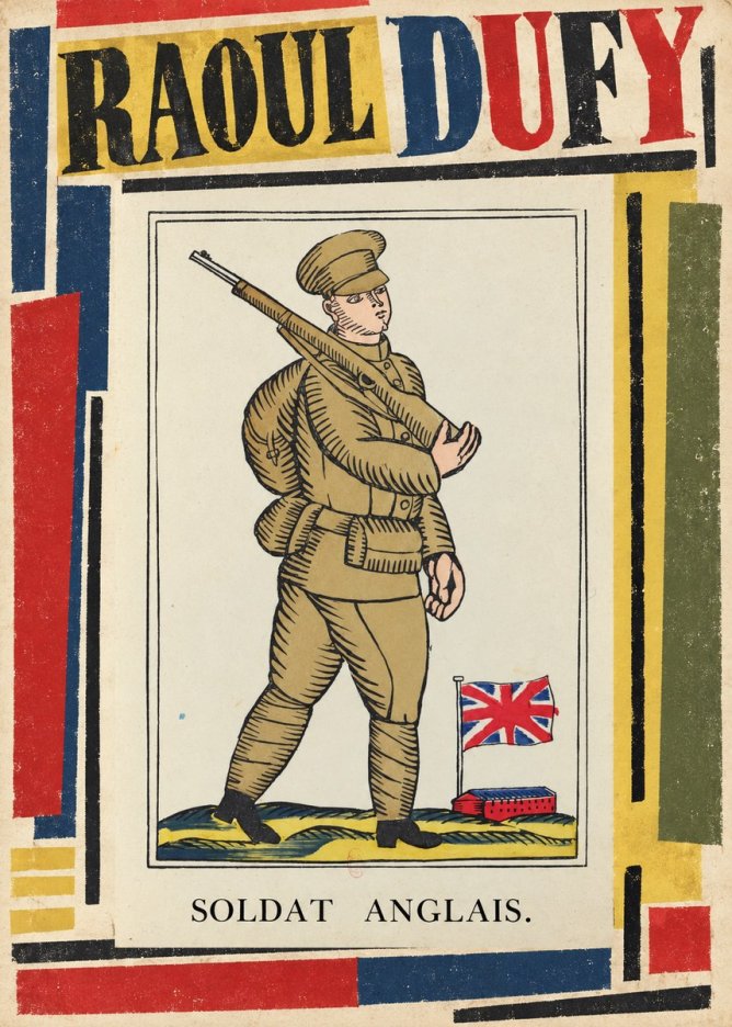 Raoul Dufy Soldat Anglais. No3 - Affiche