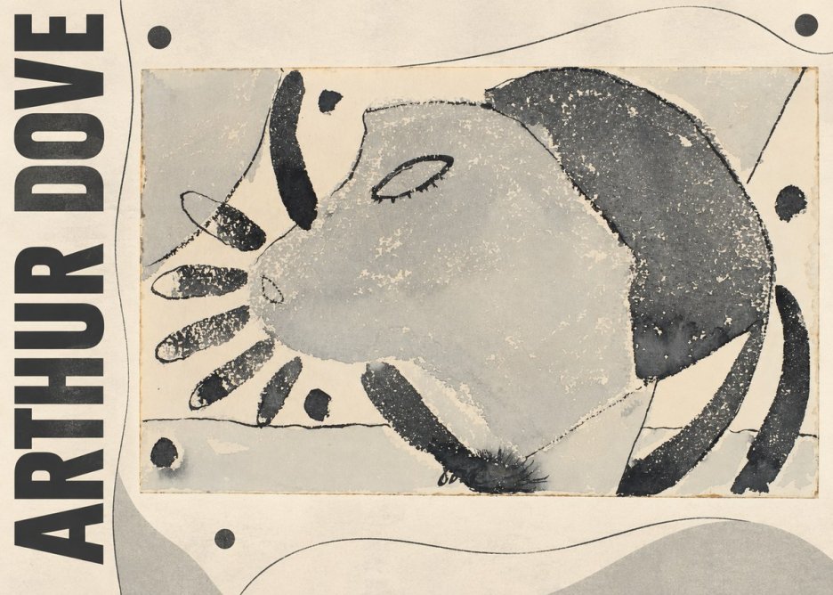 Arthur Dove Head No2 - Affiche