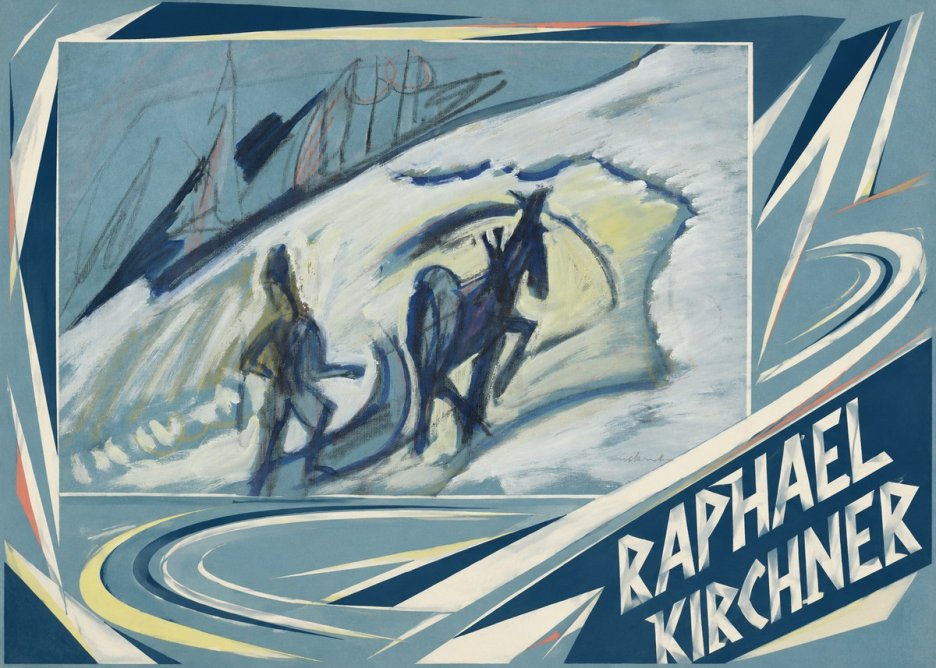 Raphael Kirchner Winter Sleigh Ride No5 - Affiche