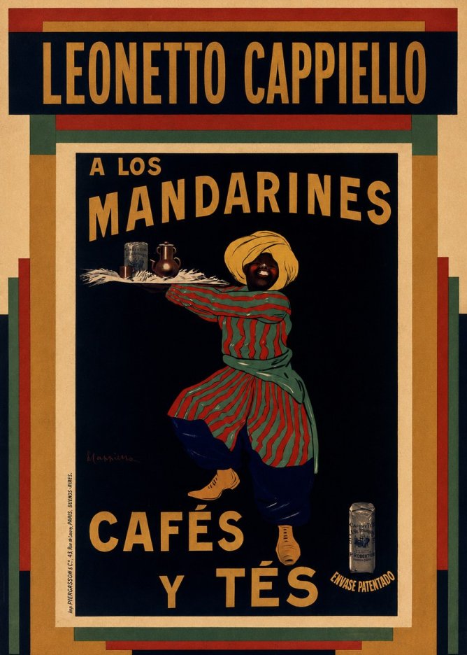 Leonetto Cappiello A Los Mandarines No2 - Affiche