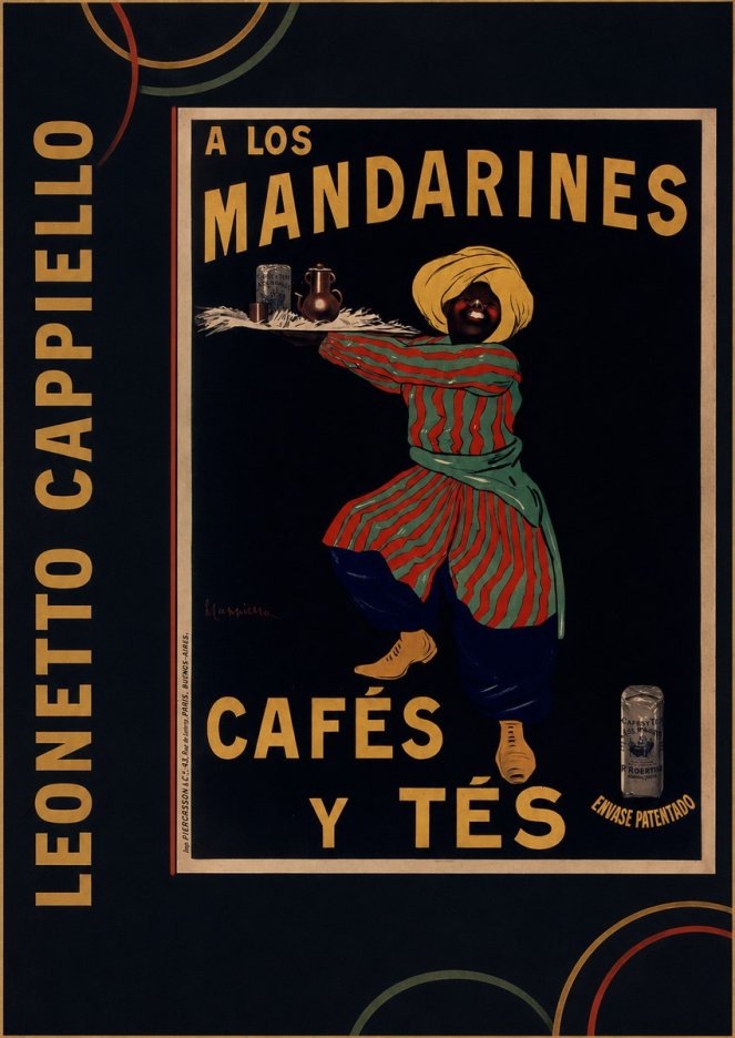 Leonetto Cappiello A Los Mandarines No3 - Affiche
