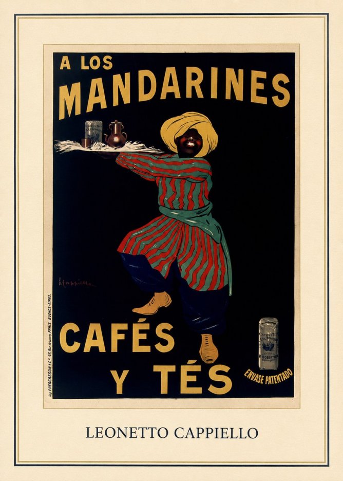 Leonetto Cappiello A Los Mandarines No4 - Affiche